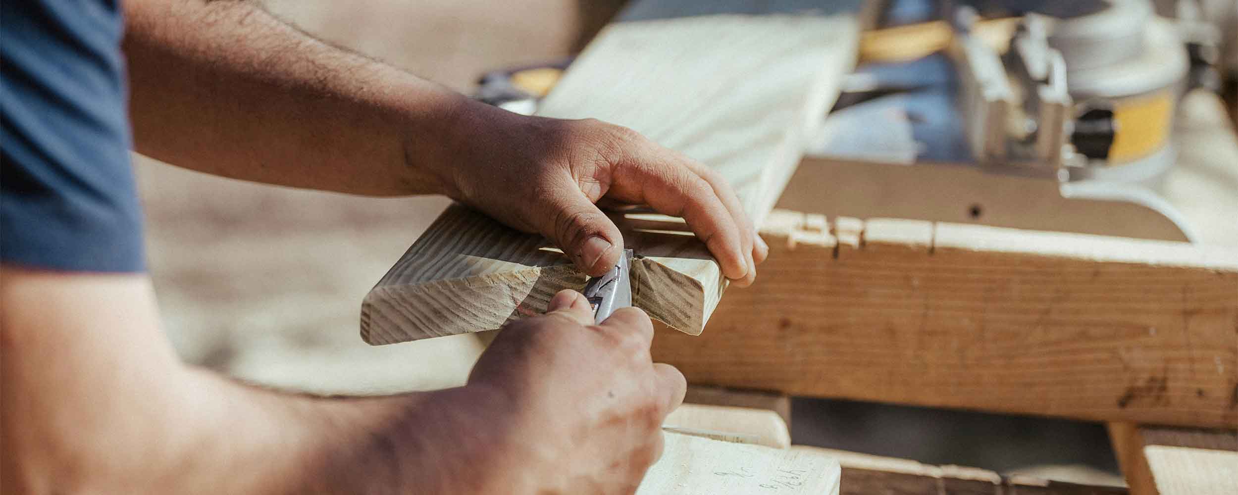 A construction worker building a new project.
