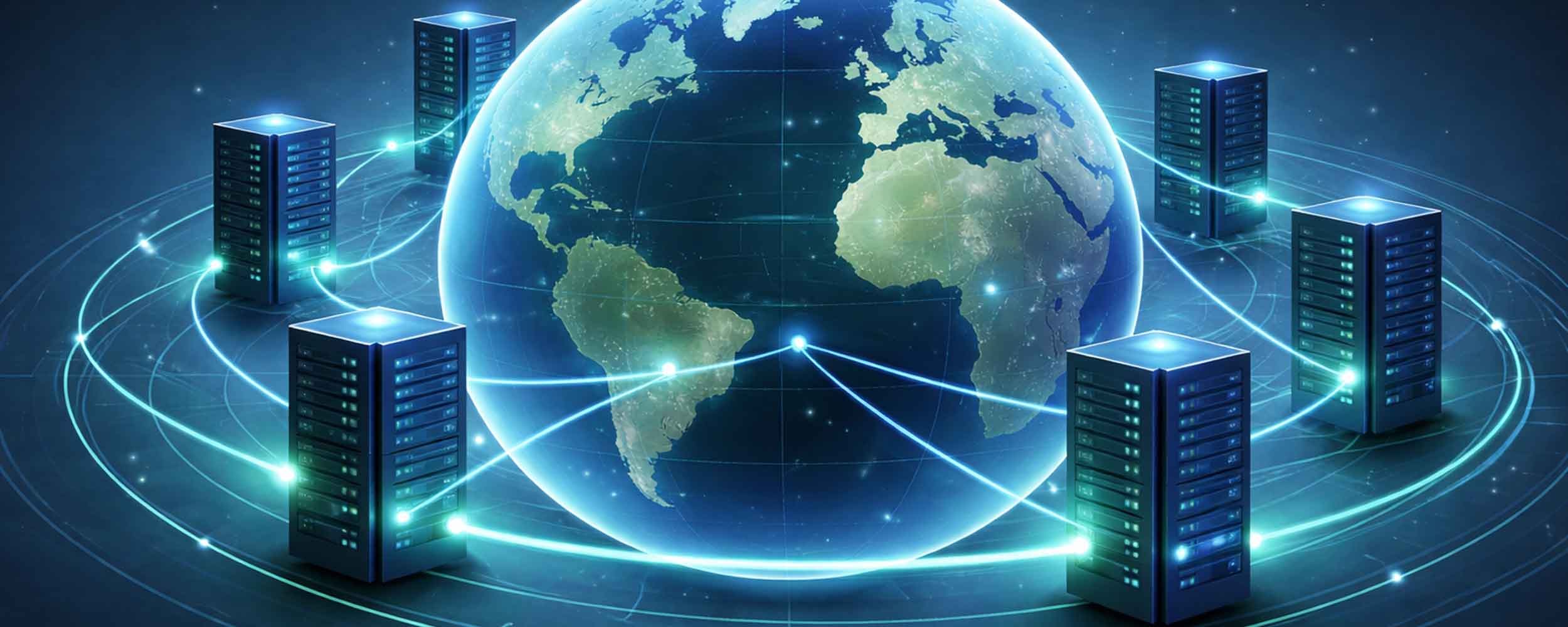 DNS servers around the globe
