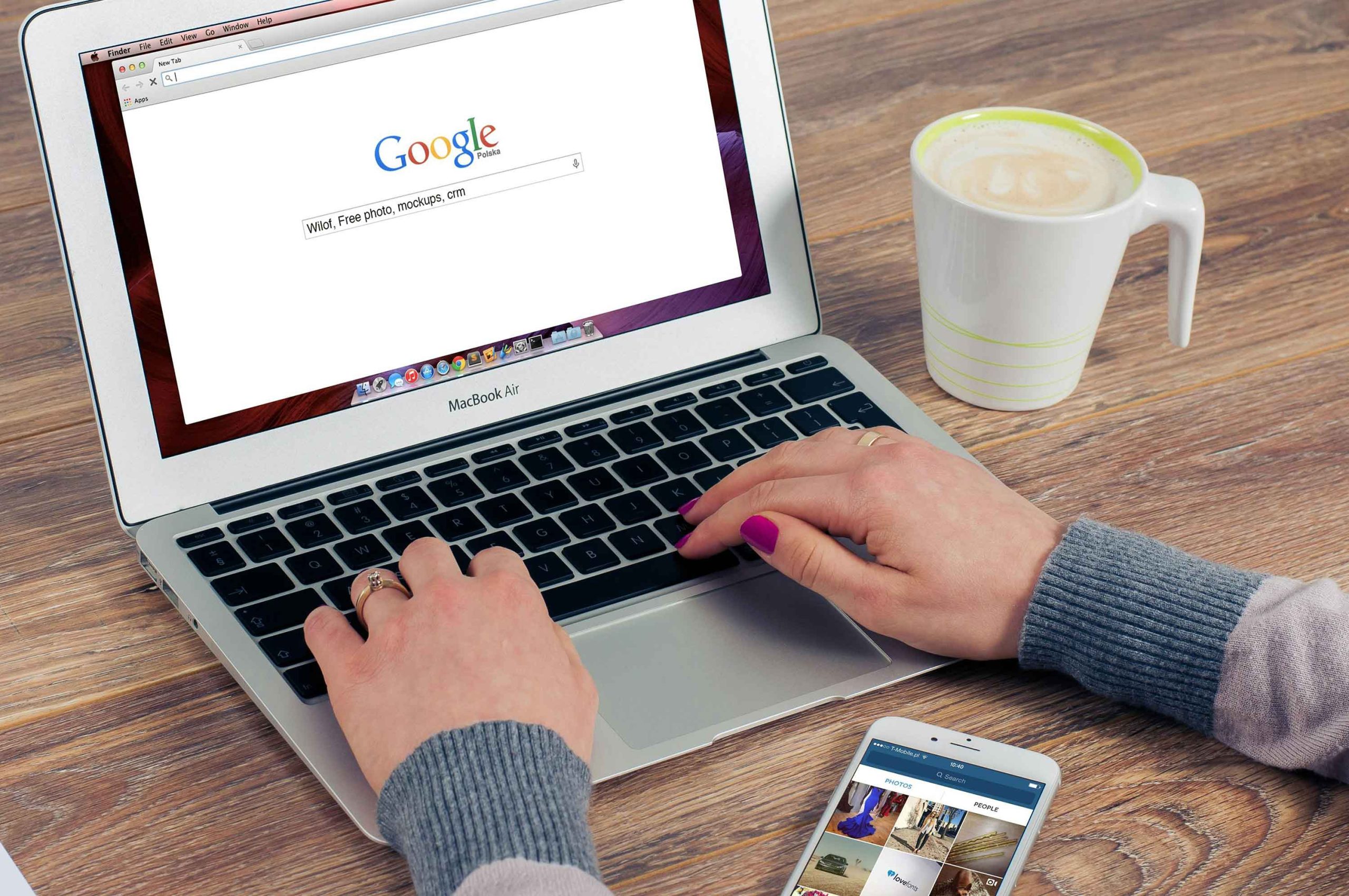 A user doing a google search for a long-tail keyword