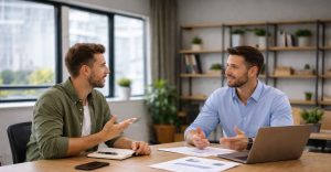 A client asking a question - great blog material!