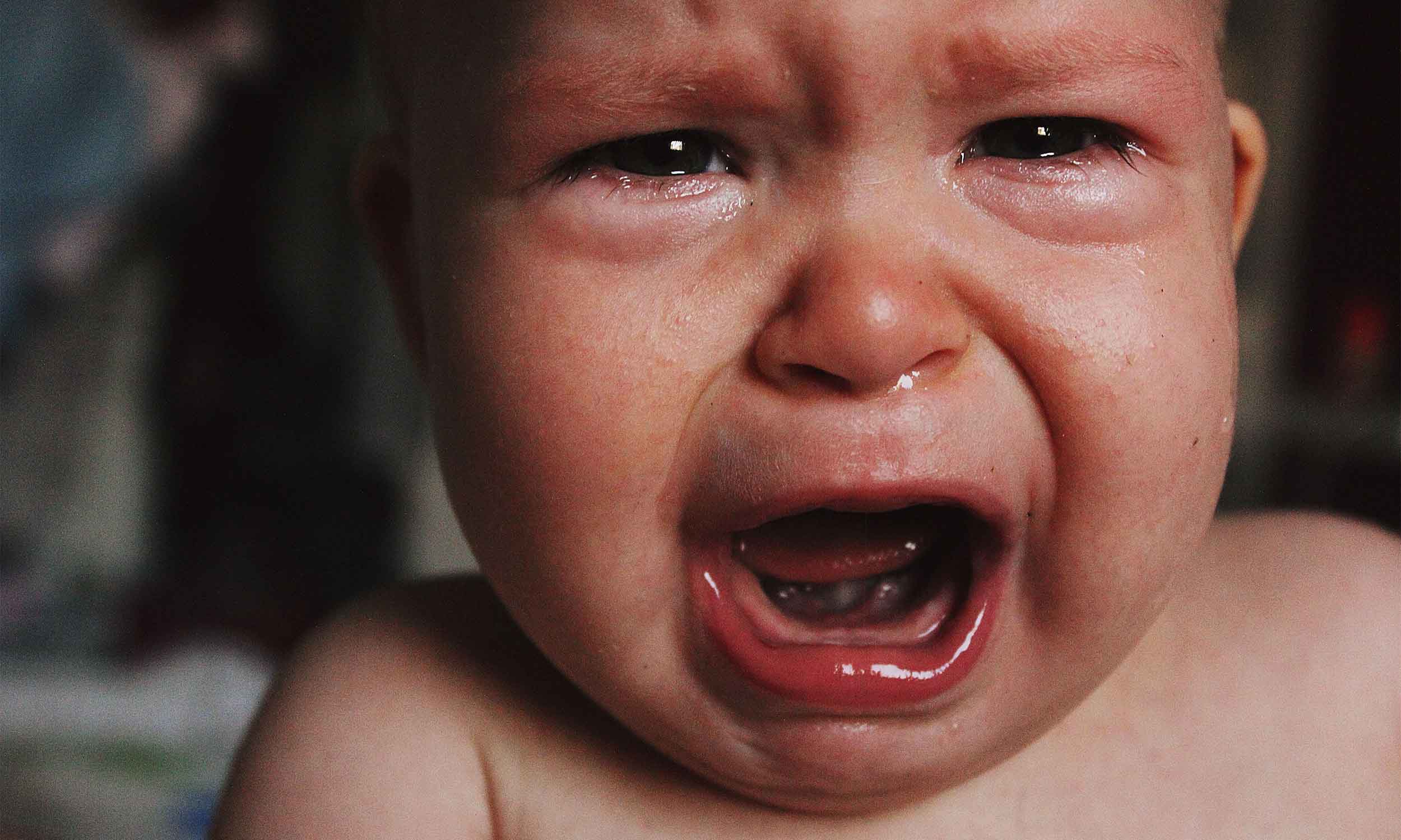 A crying baby like my son